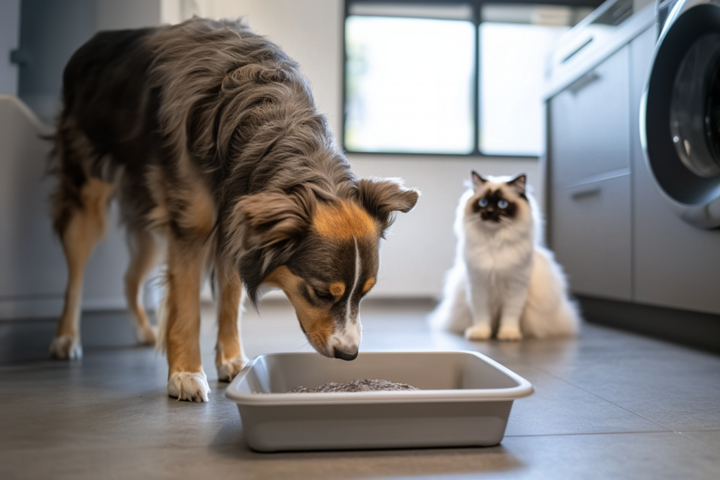 Hund frisst Katzenkot – hilft ein elektrisches Katzenklo wirklich?