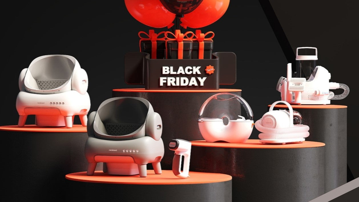 Neakasa Black Friday 2025: Sparen Sie bei smarten Haustierartikeln