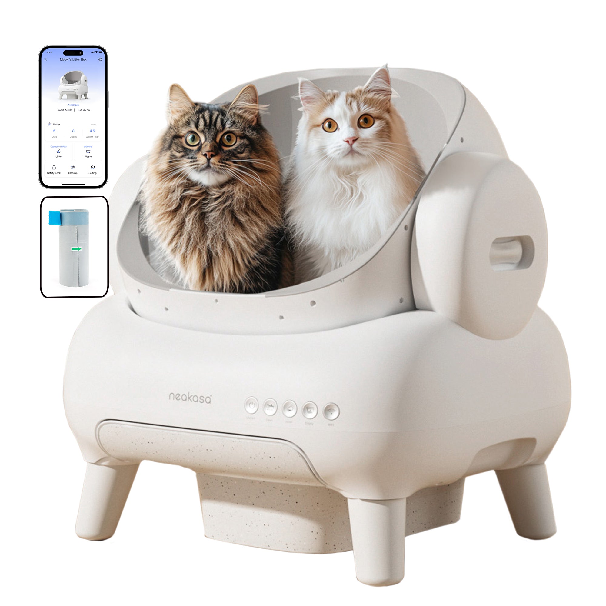 Neakasa M1 Lite Automatische Katzentoilette