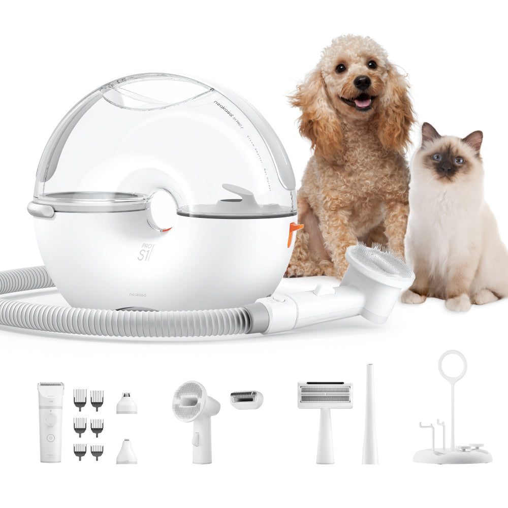 Neakasa S1 Pro 7-in-1 Haustierpflege-Set mit Staubsauger für Hunde & Katzen