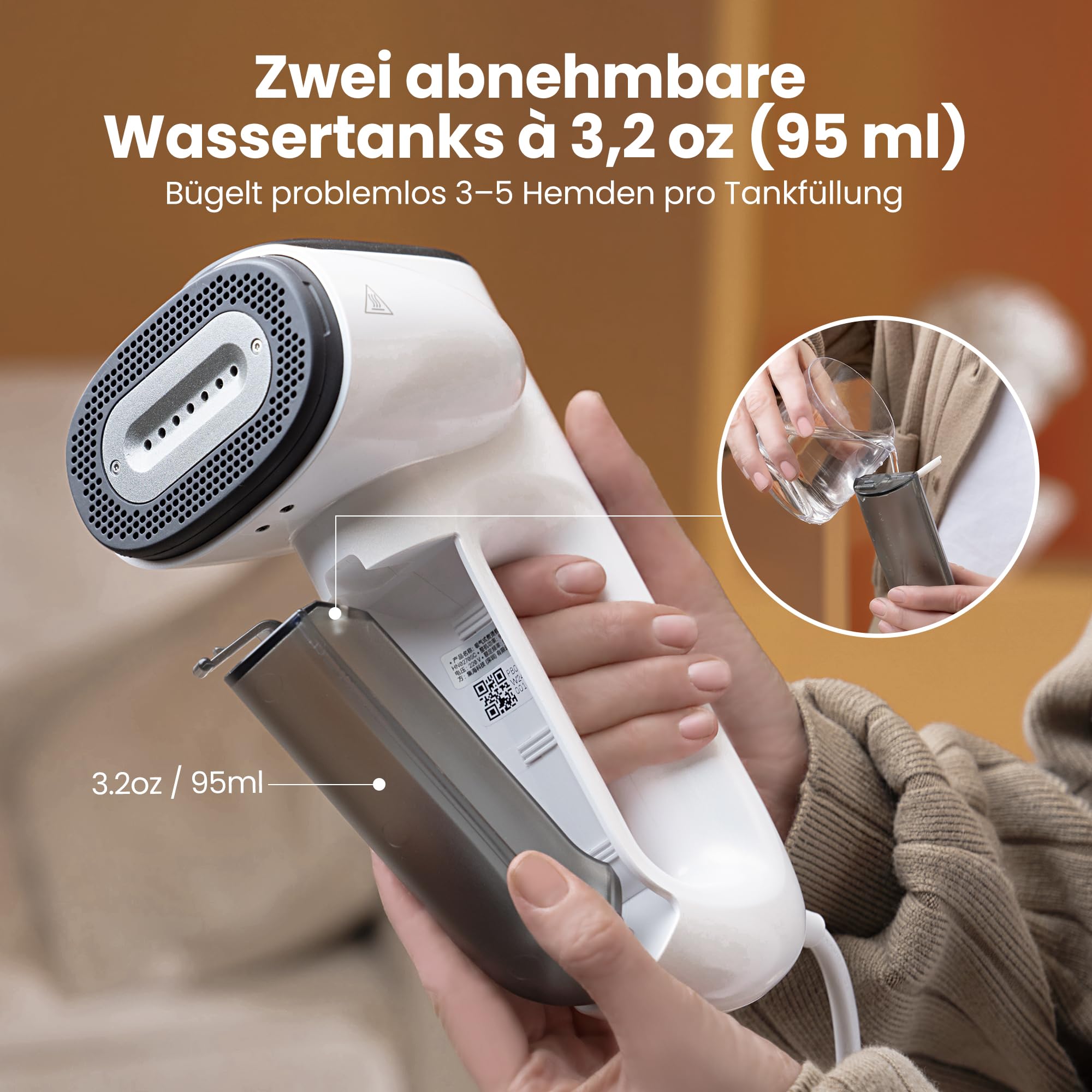 Neakasa Magic 1 Steamer Dampfglätter mit Saugfunktion