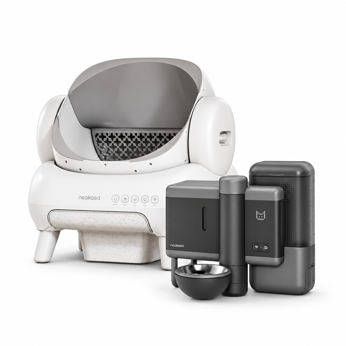 Neakasa Smart Care Set: M1 Plus Lite Katzentoilette + Riko Futterautomat