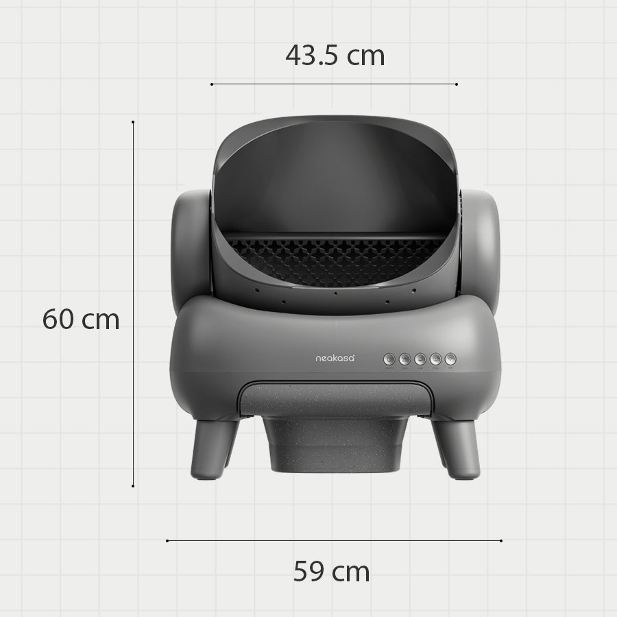 Neakasa M1 Plus Selbstreinigende Katzentoilette mit offenem Design