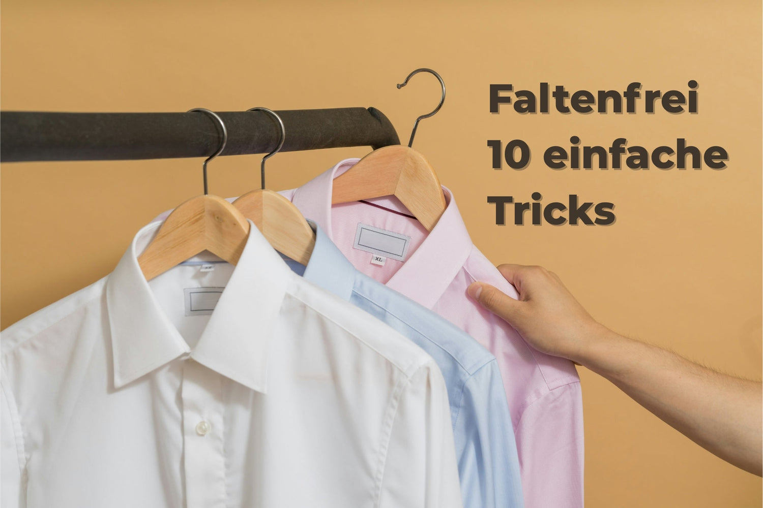 Falten aus Kleidung entfernen: 10 Tricks, die wirklich funktionieren