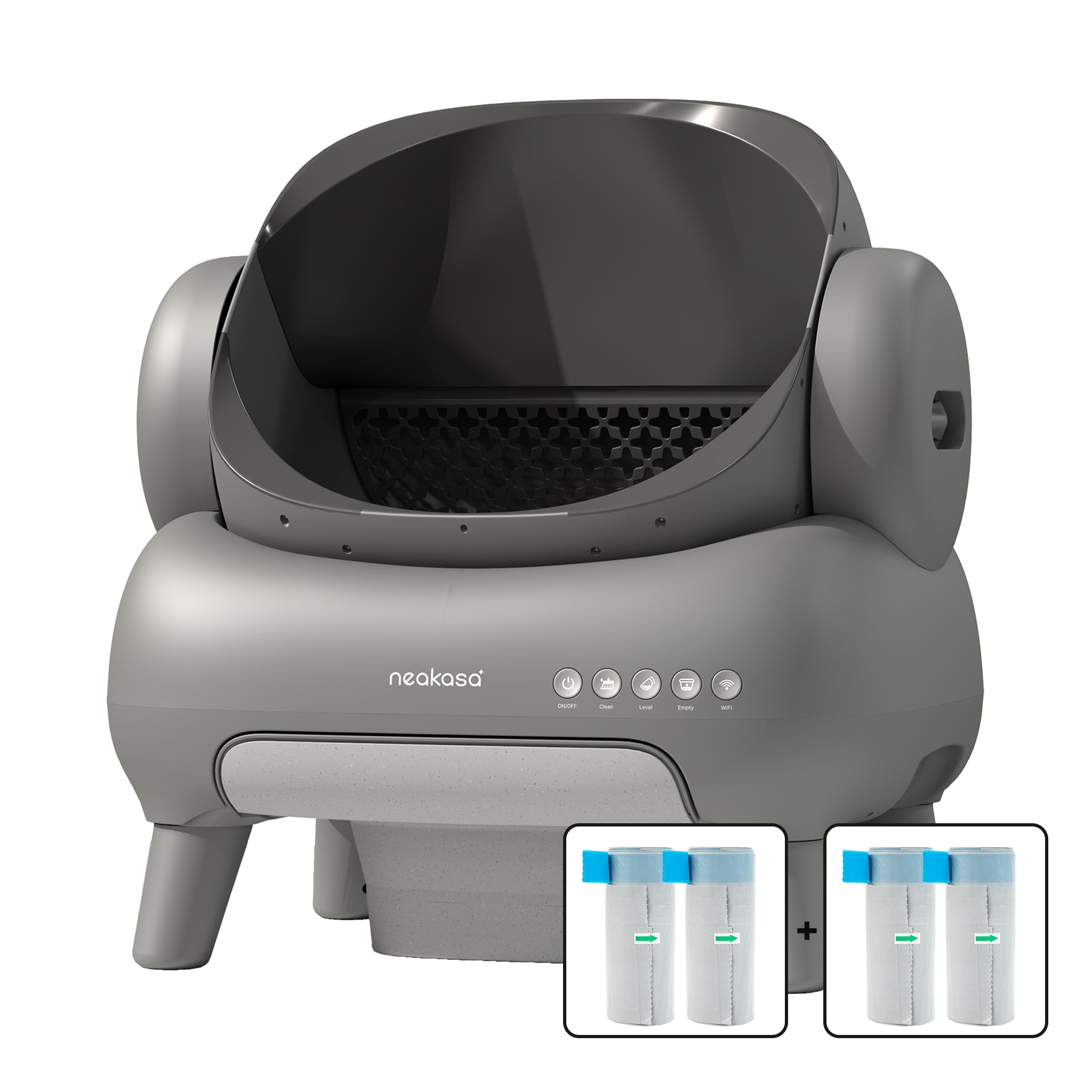 Neakasa M1 Plus Katzentoilette mit 4 Rollen Müllbeutel