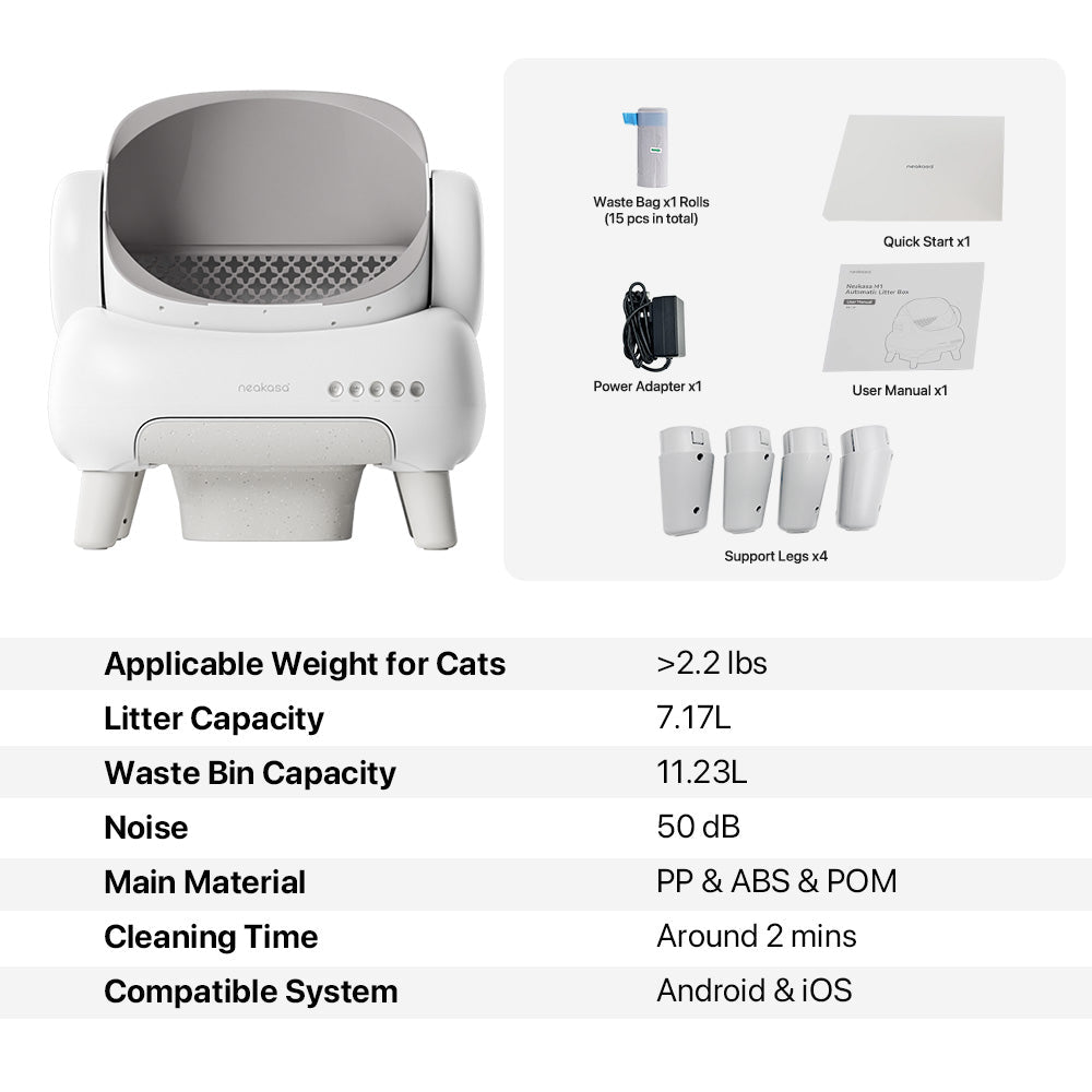 Neakasa M1 Lite Automatische Katzentoilette