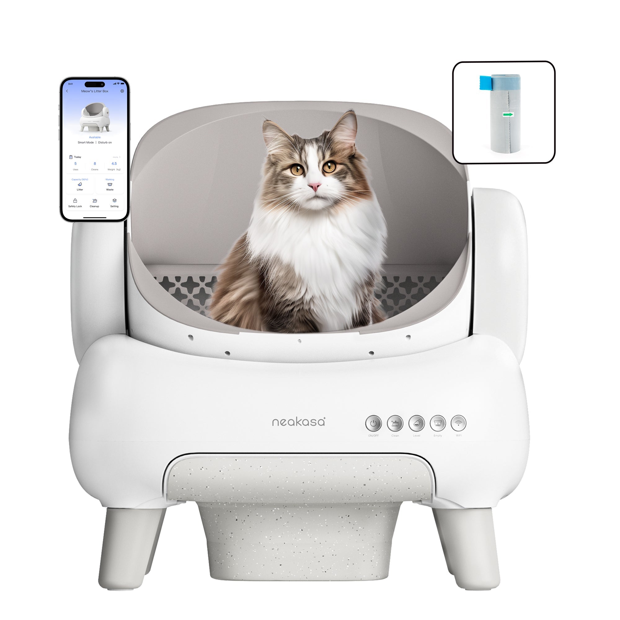 Neakasa M1 Lite Automatische Katzentoilette