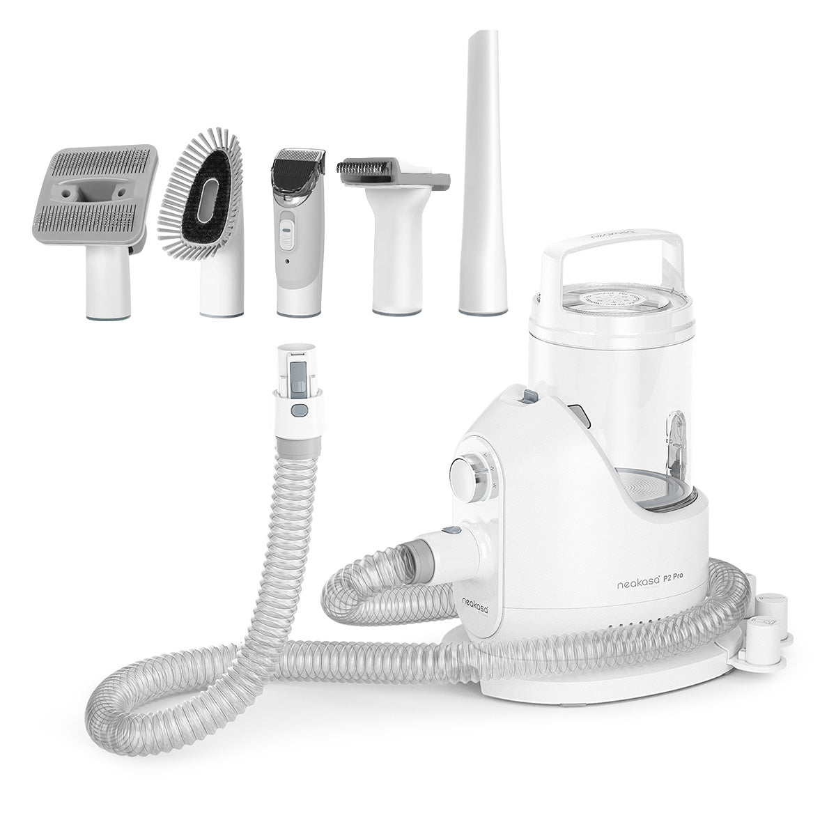 Neakasa P2 Pro Haustierpflege Staubsauger für Hunde und Katzen Neabot p2-eu-grey, p2-eu-blue