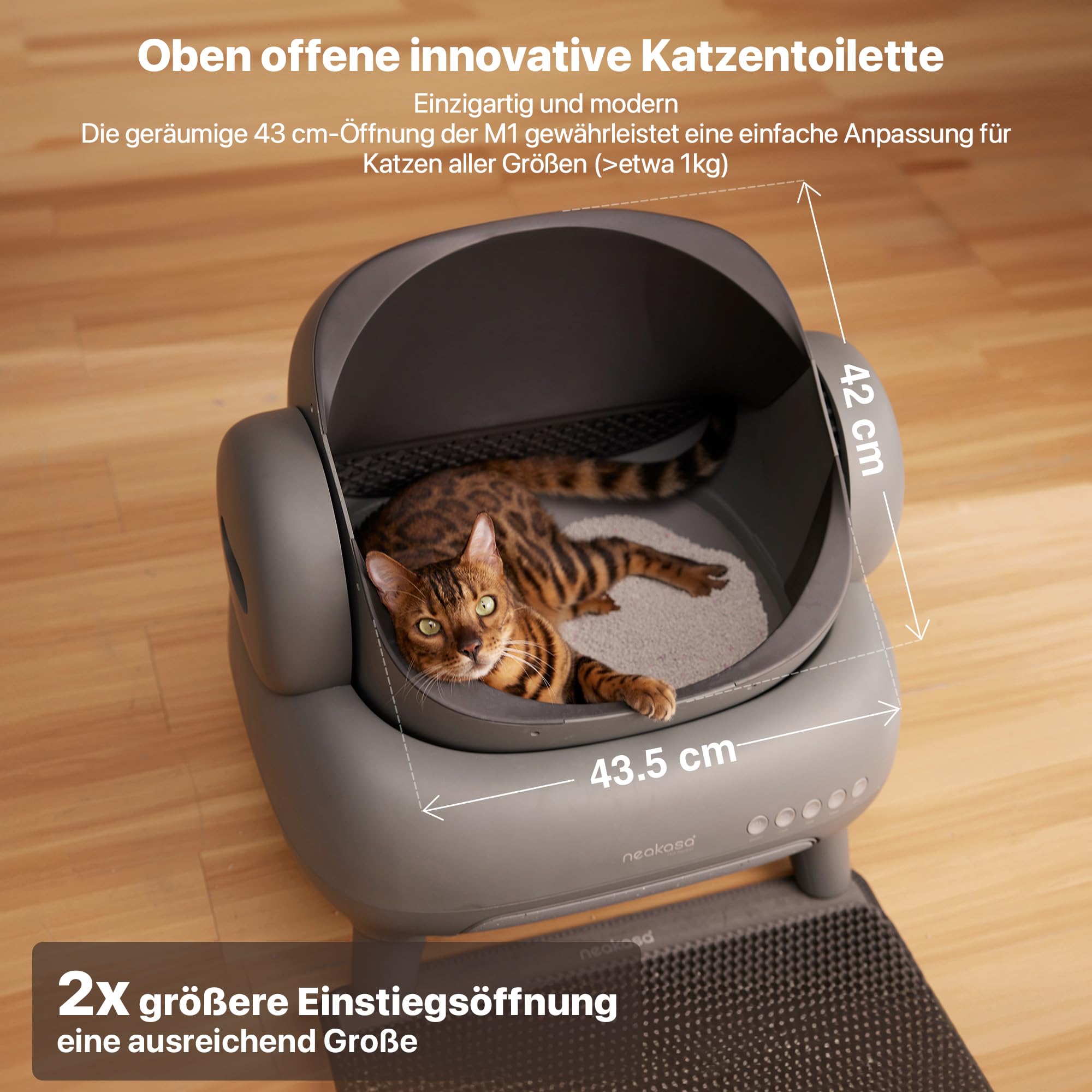 Neakasa M1 Automatische Katzentoilette