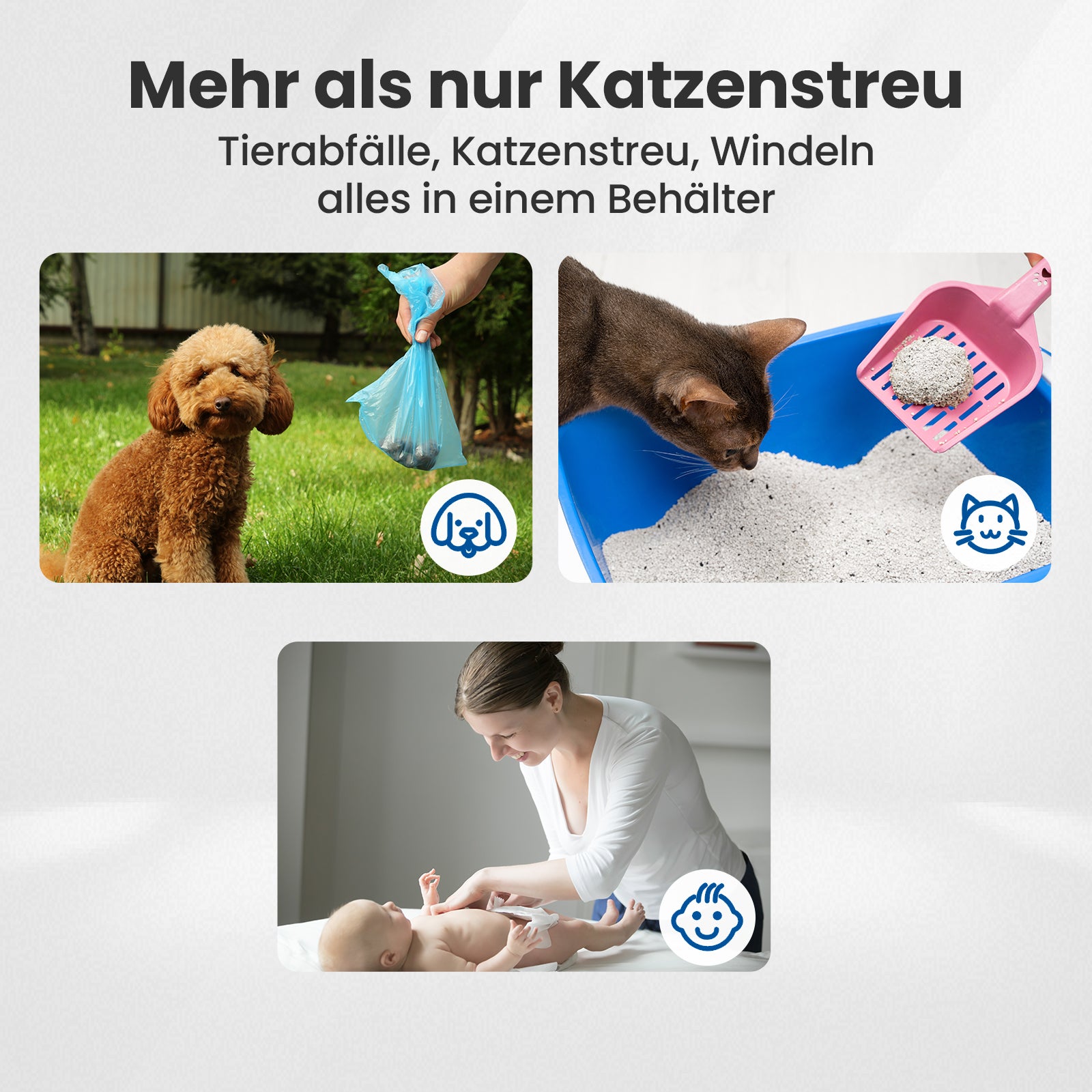 Neakasa PooGuard Katzenstreu Mülleimer