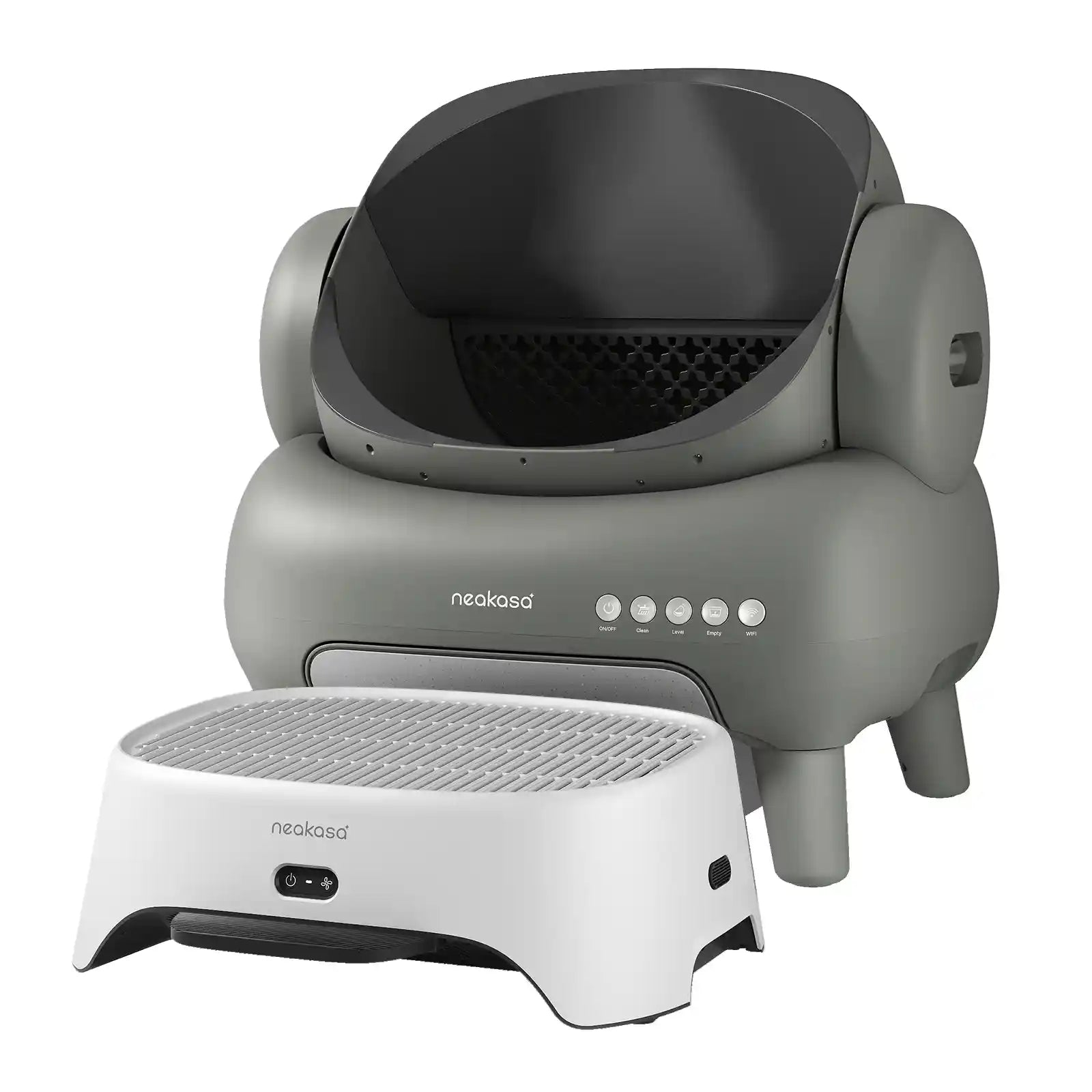 Neakasa AirStep: Universelle Katzenklo-Treppe Luftreinigend gegen Gerüche